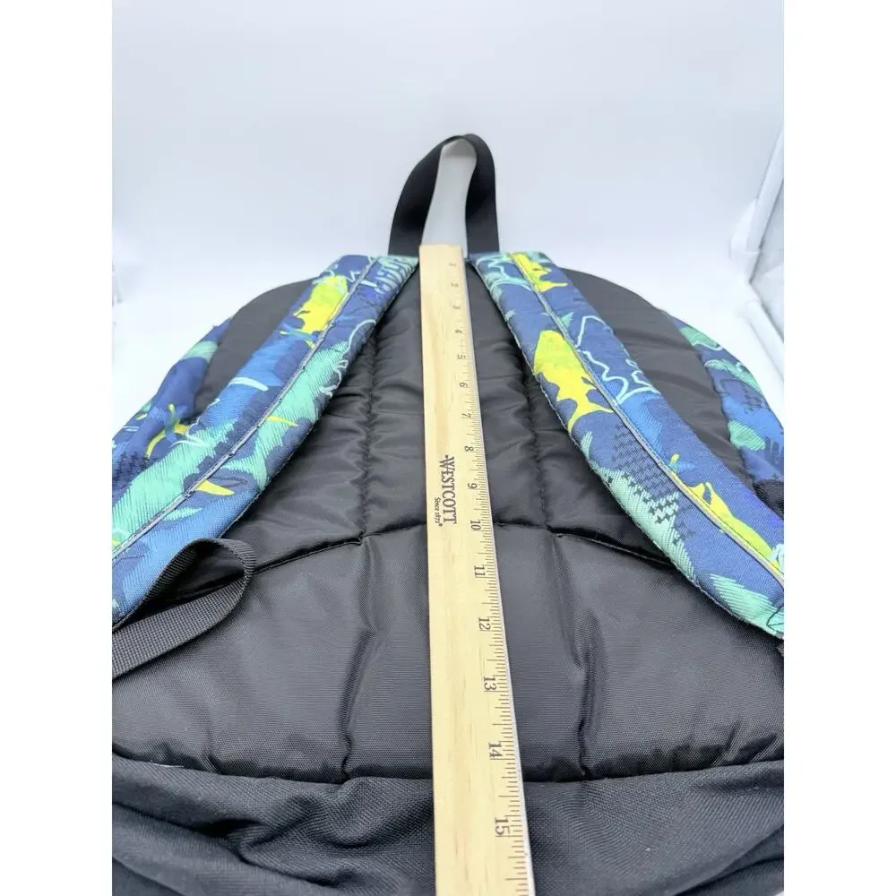 L.L.Bean Shark-Themed Backpack Book Bag for School Zip Closure
